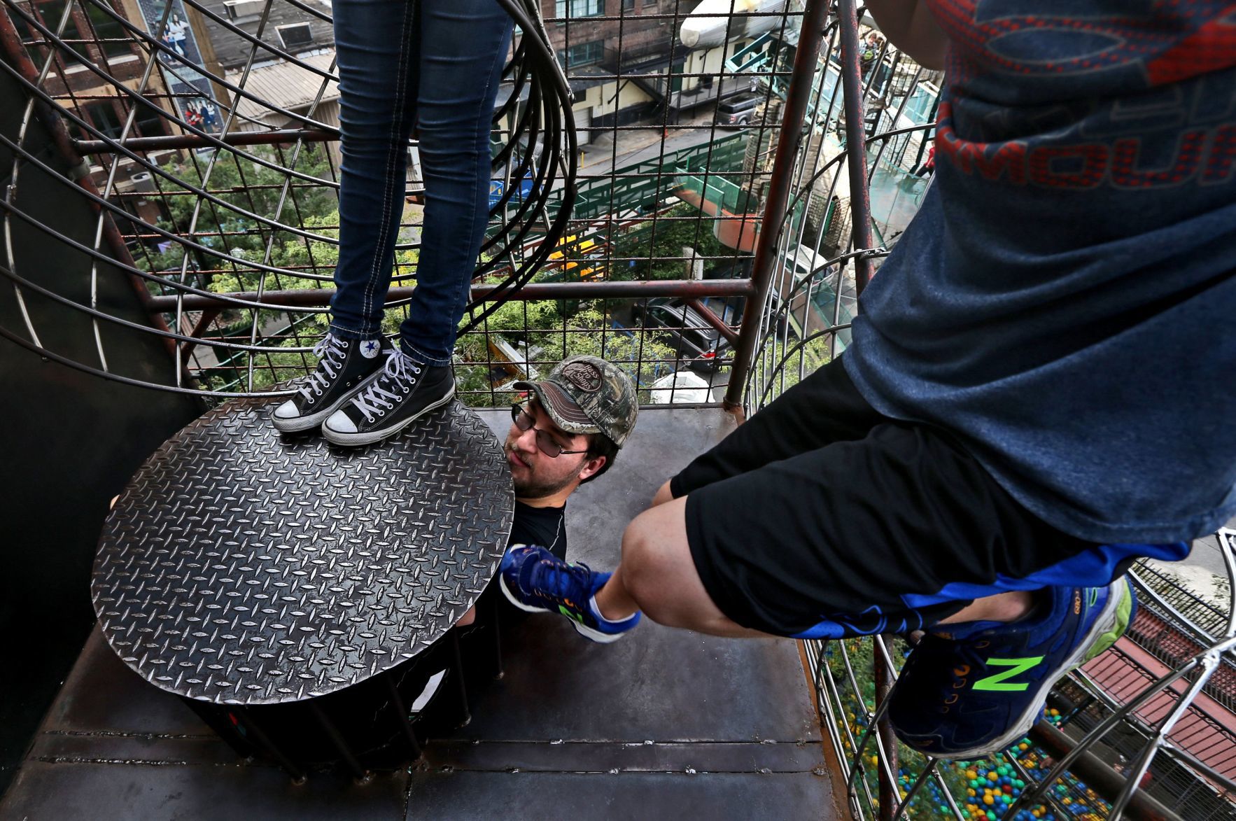 Exploring MonstroCity at City Museum